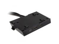 Razširitveni kit za Lian Li O11 Dynamic EVO/EVO RGB Midi-Tower, črn - O11DE-3XV2