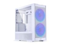 Računalniško ohišje Lian Li LANCOOL 206 Midi-Tower, ATX, ARGB, kaljeno steklo, belo - LANCOOL 206RW