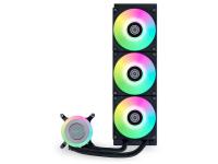 Komplet za tekočinsko hlajenje AIO Liquid Cooler Lian Li GA II Lite 360 RGB, ARGB, črn - GA2L36RB
