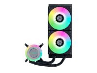 Komplet za tekočinsko hlajenje AIO Liquid Cooler Lian Li GA II Lite 240 RGB, ARGB, črn - GA2L24RB