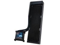 Komplet za tekočinsko hlajenje AIO Liquid Cooler Lian Li HydroShift LCD 360 Fanless, črn - HSLCD36NB