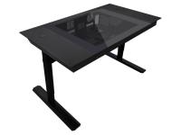 Miza z ohišjem Lian Li DK-07, eno/dvosistemska, dvižna, črna - DK07X