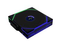 Ventilator za ohišje Lian Li UNI FAN TL Wireless LCD 120 ARGB PWM 120mm, črn - 12TLLCD1W1B