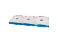 Ventilator za ohišje Lian Li UNI FAN TL Wireless 120 ARGB PWM 120mm, 3 Pack + Kontroler, bel - 12TL1W3W