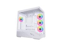 Računalniško ohišje Lian Li Vector V100, ATX, Midi-Tower, kaljeno steklo, belo - G99.V100RW.00