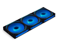 Ventilator za ohišje Lian Li UNI FAN SL-INFINITY 120 Reverse Blade, ARGB PWM 120mm, 3 Pack+Controller, črn - 12RSLIN3B