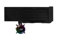 Komplet za tekočinsko hlajenje AIO Liquid Cooler Lian Li HydroShift II LCD-C 360 Fanless, črn - GHS2LCD36B