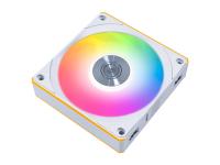 Ventilator za ohišje Lian Li UNI FAN CL Wireless 120 ARGB PWM 120mm, bel - 12CL1W1W