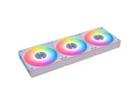 Ventilator za ohišje Lian Li UNI FAN CL Wireless 120 Reverse Blade ARGB PWM 120mm, 3 Pack+kontroler, bel - 12RCL1W3W