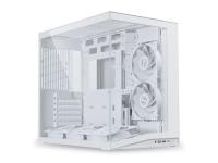 Računalniško ohišje Lian Li O11 Dynamic Mini V2 Flow, ATX, Midi-Tower, kaljeno steklo, belo - O11DMIV2FW