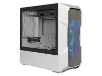 Računalniško ohišje Cooler Master TD300 Mesh, mATX, Mini-Tower, ARGB, kaljeno steklo, belo - TD300-WGNN-S00
