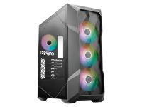 Računalniško ohišje Cooler Master TD500 MAX, ATX, Midi-Tower, ARGB, kaljeno steklo, AIO, PSU 850W Gold, sivo - TD500V2-MGNN85-SL0