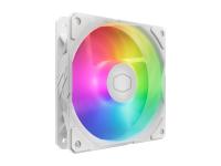 Ventilator za ohišje Cooler Master SickleFlow Edge 120 ARGB White Edition, PWM 120mm, bel - MFX-B2DW-25NP2-R2