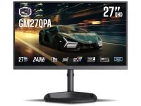 Monitor 27'' (69 cm) QHD IPS, 240Hz, 2xHDMI, 2xDisplayPort, zvočniki, Cooler Master GM27QPA - CMI-GM27QPA-EK