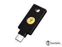 Varnostni ključ Yubico Security Key C NFC, FIDO2 U2F, USB-C, črn - 5060408465301