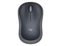 Miška Logitech M185 Wireless, nano, optična, siva - 910-002235