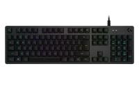 Tipkovnica Logitech G512 Carbon, GX Red Linear, USB, SLO g. - 920-009370