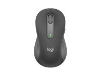 Miška Logitech Signature M650, velikost L, Bluetooth, LEFT, grafitna barva - 910-006239