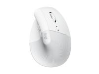 Miška Logitech Lift for Mac Vertical Ergonomic, bela - 910-006477