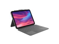 Ovitek s tipkovnico Logitech Combo Touch za iPad (10th gen.), siv, Slo g. - 920-011441
