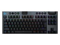 Tipkovnica Logitech G915 X LIGHTSPEED TKL, GL Linear, Wireless, črna, SLO g. - 920-012747