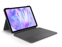 Ovitek s tipkovnico Logitech Combo Touch za iPad Pro 11", M4, grafitni, SLO g. - 920-012831