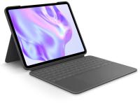 Ovitek s tipkovnico Logitech Combo Touch za iPad Pro 13", M4, grafiten, SLO g. - 920-012833