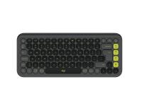 Tipkovnica Logitech Pop Icon Keys, Bluetooth, grafitna, SLO g. - 920-013071