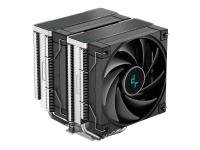 Hladilnik za procesor DeepCool AK620, 2x 120mm, 260W TDP, črn - R-AK620-BKNNMT-G