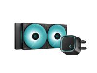 Komplet za tekočinsko hlajenje AIO Liquid Cooler DeepCool LE500 Marrs, 240mm, LED, črn - R-LE500-BKLNMG-G-1