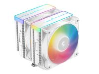 Hladilnik za procesor DeepCool AG620 WH ARGB V2, 2x120mm, bel - R-AG620-WHAMMN-GJD