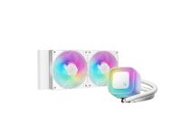 Komplet za tekočinsko hlajenje AIO Liquid Cooler DeepCool LE240 WH V2, 240mm, ARGB, bel - R-LE240-WHAMMN-G-2