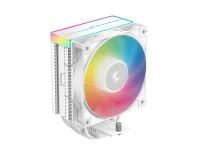 Hladilnik za procesor DeepCool AG400 WH ARGB V2, 120mm, bel - R-AG400-WHAMMN-GJD