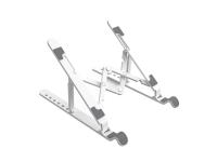 Stojalo za prenosnik, 10-17'', zložljivo, POM, belo, ORICO PFB-A24 - PFB-A24-WH-BP