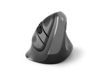 Miška Ewent Wireless Ergonomic Vertical, 2400dpi, črna, USB - EW3229