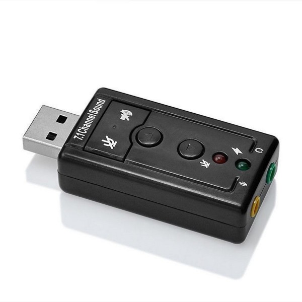 Zvočna kartica, USB, Virtual 7.1 3D, Ewent EW3762 - EW3762