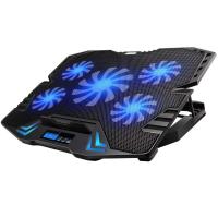 Hladilno stojalo za prenosnik do 17.3'', 5x tih ventilator, 2x USB, Ewent EW1259 - EW1259