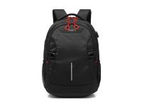 Nahrbtnik za prenosnik Ewent Backpack 15.6'', USB vhod, črn, EW2526 - EW2526