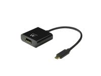 Adapter USB-C v DP 4K, črn, Ewent EW9825 - EW9825