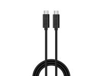 Kabel USB-C v USB-C, USB 3.2 Gen1, 10Gbps, 60W, 4K @ 60Hz, 1m, črn, Ewent - EC1045