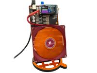 NerdQaxe++, komplet za samostojno rudarjenje, EU napajalnik, SoloMining, 5 TH/s