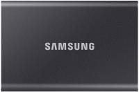 Zunanji SSD 2TB Type-C USB 3.2 Gen2 V-NAND UASP, Samsung T7, siv (MU-PC2T0T/WW) - MU-PC2T0T/WW