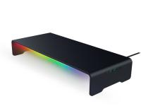 Stojalo za monitor Razer Monitor Stand Chroma, z USB hubom s 4 vhodi, RGB, HDMI, USB-C - RC21-02320100-R3M1