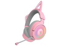 Slušalke Razer Kraken Kitty V3 Pro Quartz, roza - RZ04-05170200-R3M1