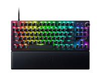 Tipkovnica Razer Huntsman V3 Pro Tenkeyless, RGB, PBT, Analogna stikala Gen2, US SLO g. - RZ03-04980100-R3M1
