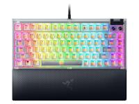 Tipkovnica Razer BlackWidow V4 75%, Phantom White, US - RZ03-05003500-R3M1