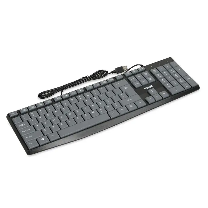 iBOX Eris USB Keyboard, Gray/Black