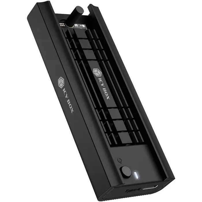 ICY BOX IB-180MC-C31, drive housing (black)