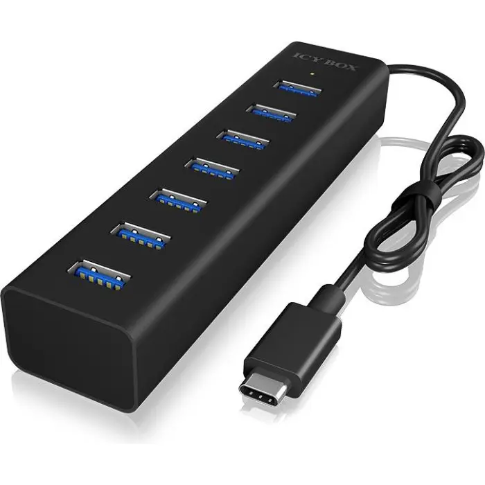 ICY BOX IB-HUB1700-C3 - USB 3.0 HUB 7x