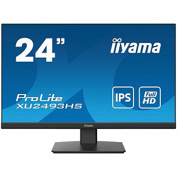 IIYAMA 24" XU2493HS-B5 (23.8") 1920×1080 IPS, 75Hz, 4ms, HDMI/DP, zvučnici, crni